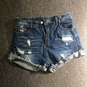 Blue Jean shorts